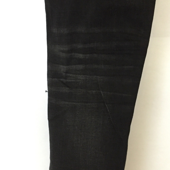 AEO black jegging skinny distressed jeans stretch - Picture 5 of 8